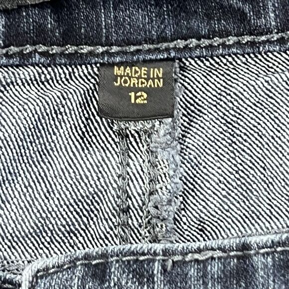 Nine West NW Sams Jeans Womens Jeans 12 Blue Arielle Boot Missy Denim Western - Picture 12 of 13